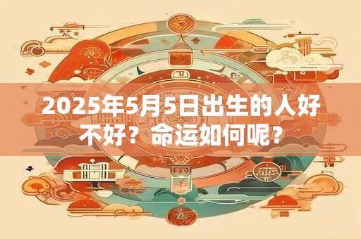 2025年5月5日出生的人好不好？命运如何呢？