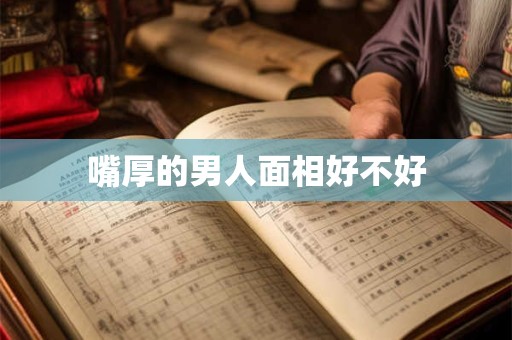嘴厚的男人面相好不好