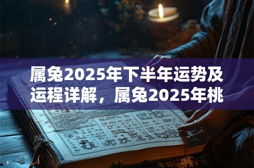 属兔2025年下半年运势及运程详解，属兔2025年桃花方位