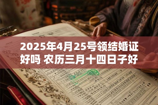 2025年4月25号领结婚证好吗 农历三月十四日子好吗