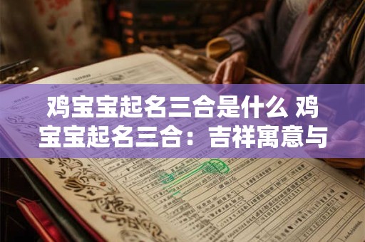鸡宝宝起名三合是什么 鸡宝宝起名三合：吉祥寓意与独特风格