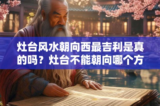 灶台风水朝向西最吉利是真的吗？灶台不能朝向哪个方向？