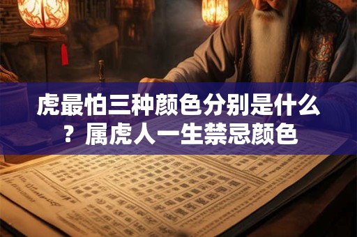 虎最怕三种颜色分别是什么？属虎人一生禁忌颜色