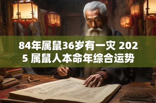 84年属鼠36岁有一灾 2025 属鼠人本命年综合运势