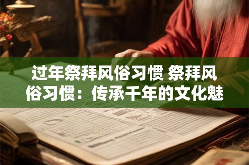 过年祭拜风俗习惯 祭拜风俗习惯：传承千年的文化魅力