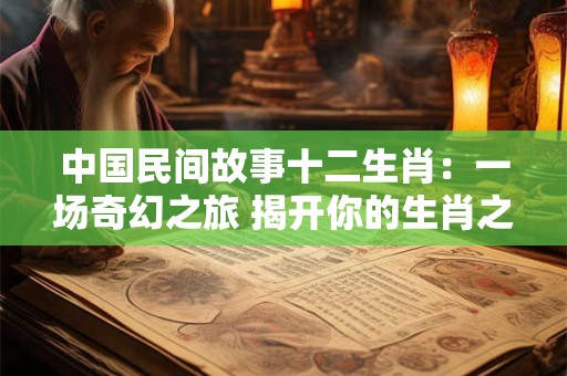 中国民间故事十二生肖：一场奇幻之旅 揭开你的生肖之谜