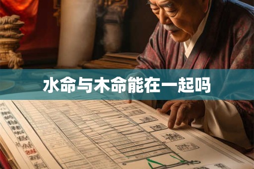 水命与木命能在一起吗