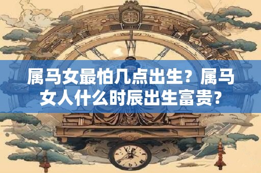 属马女最怕几点出生？属马女人什么时辰出生富贵？