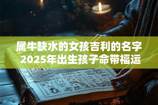 属牛缺水的女孩吉利的名字 2025年出生孩子命带福运用字