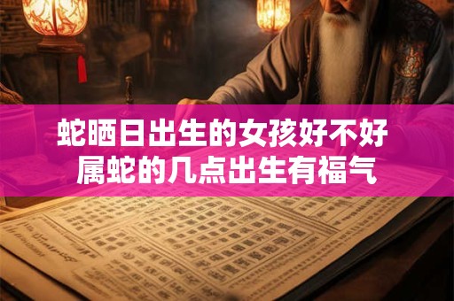 蛇晒日出生的女孩好不好 属蛇的几点出生有福气