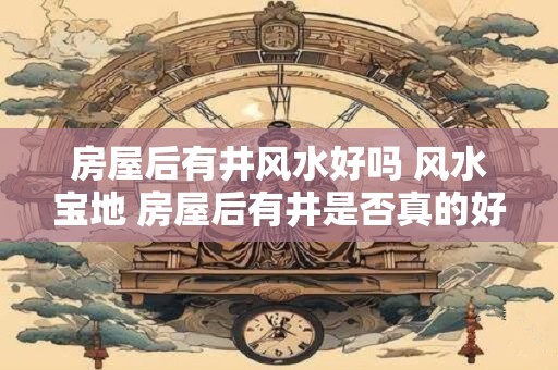 房屋后有井风水好吗 风水宝地 房屋后有井是否真的好