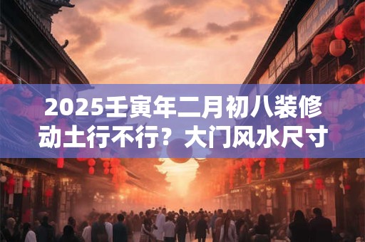 2025壬寅年二月初八装修动土行不行?大门风水尺寸 2025壬寅年二月初八装修动土行不行?大门风水尺寸