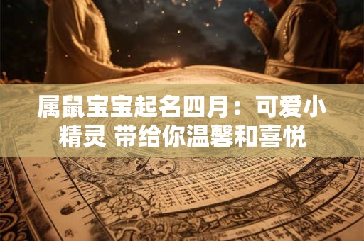属鼠宝宝起名四月：可爱小精灵 带给你温馨和喜悦