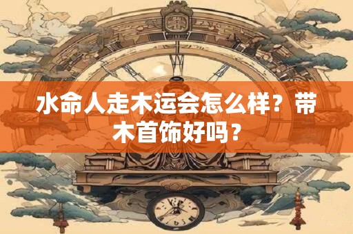 水命人走木运会怎么样？带木首饰好吗？