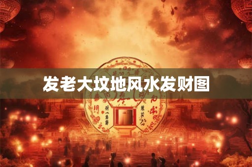 发老大坟地风水发财图