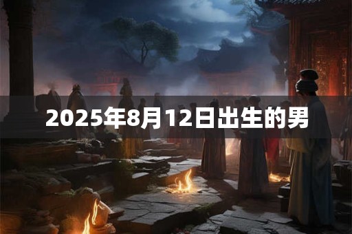 2025年8月12日出生的男