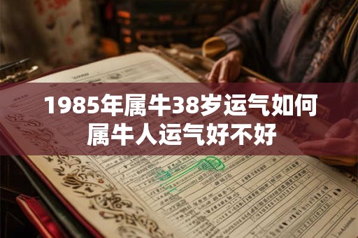 1985年属牛38岁运气如何 属牛人运气好不好