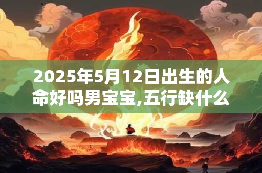 2025年5月12日出生的人命好吗男宝宝,五行缺什么