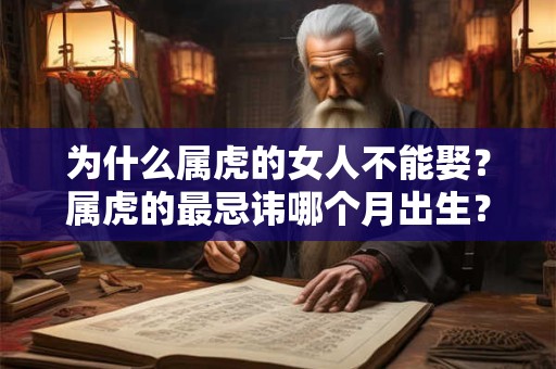 为什么属虎的女人不能娶?属虎的最忌讳哪个月出生? 为什么属虎的女人不能娶?属虎的最忌讳哪个月出生?