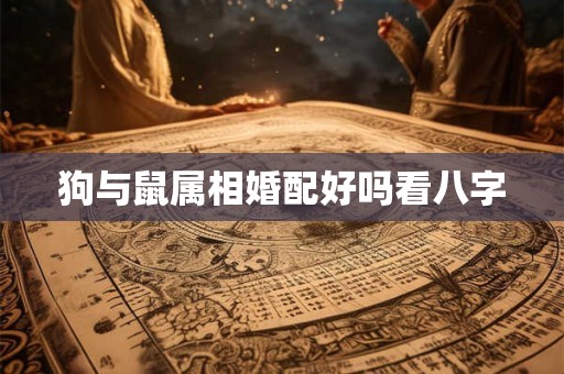 狗与鼠属相婚配好吗看八字