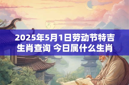 2025年5月1日劳动节特吉生肖查询 今日属什么生肖