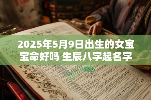 2025年5月9日出生的女宝宝命好吗 生辰八字起名字