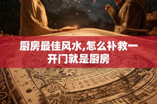 厨房最佳风水,怎么补救一开门就是厨房
