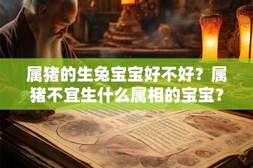 属猪的生兔宝宝好不好？属猪不宜生什么属相的宝宝？