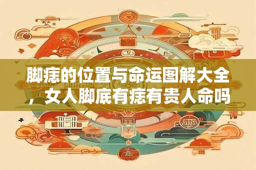 脚痣的位置与命运图解大全，女人脚底有痣有贵人命吗？