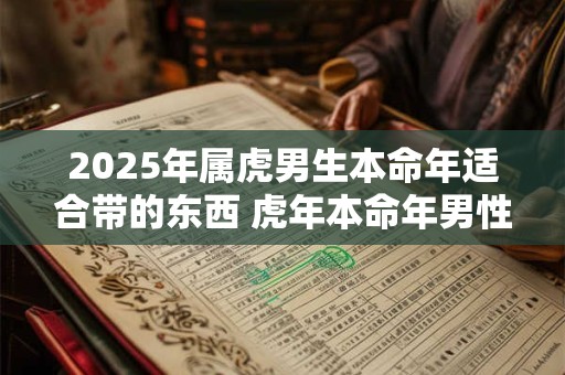 2025年属虎男生本命年适合带的东西 虎年本命年男性佩戴什么好 2025年属虎男生本命年适合带的东西 虎年本命年男性佩戴什么好