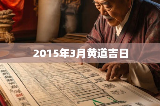 2015年3月黄道吉日