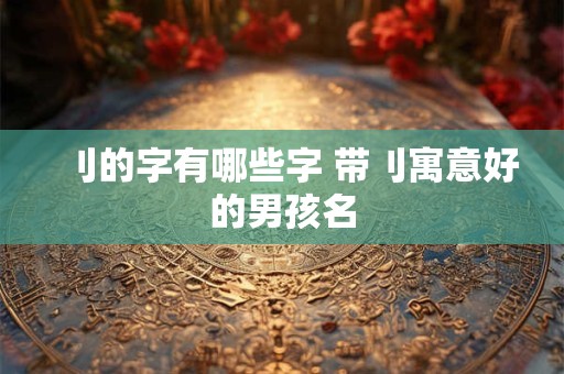 刂的字有哪些字 带刂寓意好的男孩名
