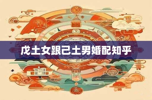 戊土女跟己土男婚配知乎