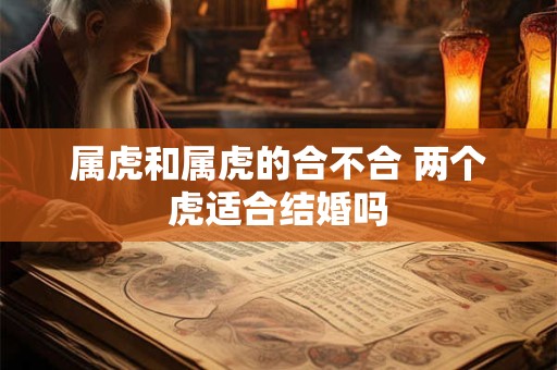 属虎和属虎的合不合 两个虎适合结婚吗