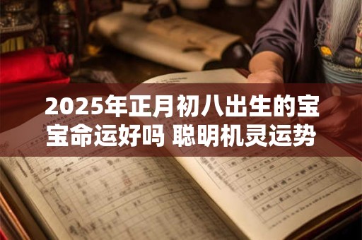 2025年正月初八出生的宝宝命运好吗 聪明机灵运势平顺