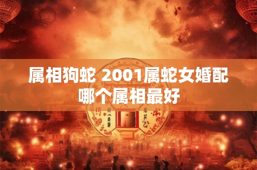 属相狗蛇 2001属蛇女婚配哪个属相最好