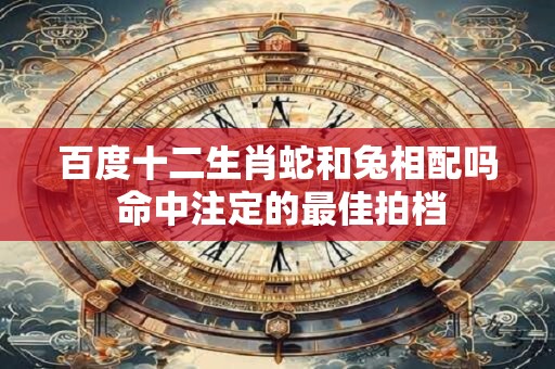 百度十二生肖蛇和兔相配吗 命中注定的最佳拍档