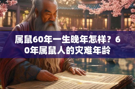 属鼠60年一生晚年怎样？60年属鼠人的灾难年龄