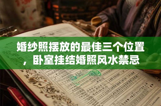 婚纱照摆放的最佳三个位置，卧室挂结婚照风水禁忌