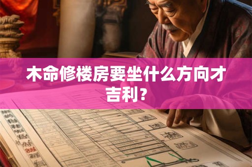 木命修楼房要坐什么方向才吉利？