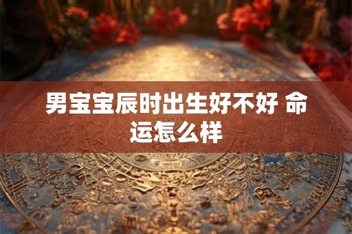 男宝宝辰时出生好不好 命运怎么样