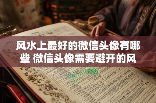 风水上最好的微信头像有哪些 微信头像需要避开的风水禁忌