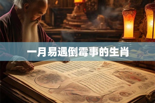 一月易遇倒霉事的生肖