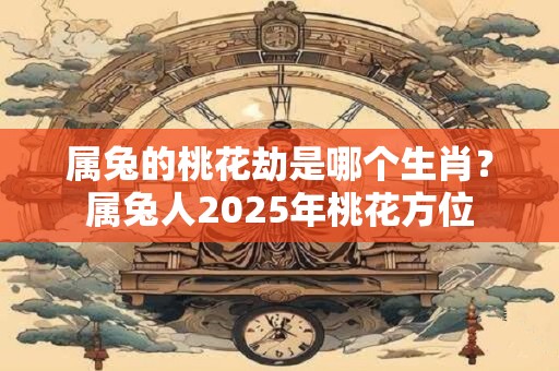属兔的桃花劫是哪个生肖？属兔人2025年桃花方位
