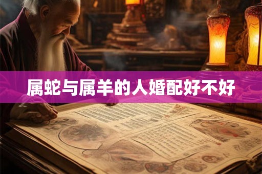 属蛇与属羊的人婚配好不好