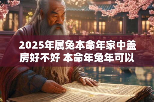 2025年属兔本命年家中盖房好不好 本命年兔年可以建房吗