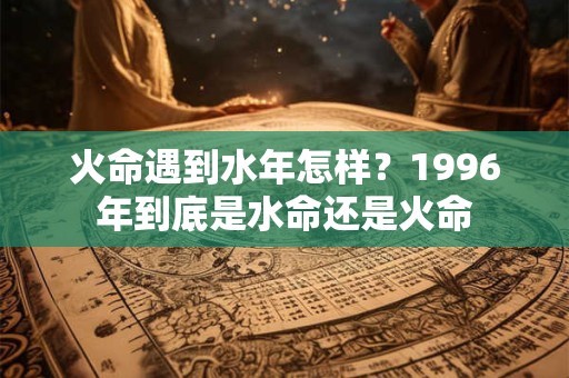 火命遇到水年怎样?1996年到底是水命还是火命 火命遇到水年怎样?1996年到底是水命还是火命