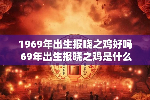 1969年出生报晓之鸡好吗 69年出生报晓之鸡是什么命