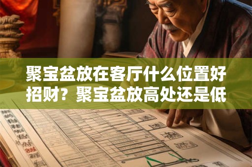 聚宝盆放在客厅什么位置好招财？聚宝盆放高处还是低处？