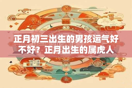 正月初三出生的男孩运气好不好？正月出生的属虎人
